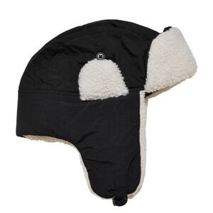 Stetson Men's Black Sherpa Trapper Adjustable buckle closure Hat One Size